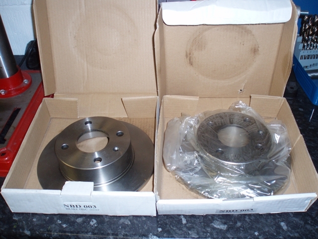 Escort Mk3 front discs